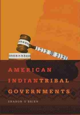 American Indian Tribal Governments - Sharon O'Brien