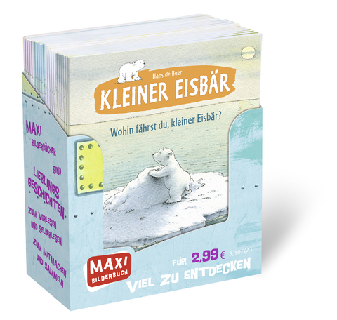 24er VK Maxi Der kleine Eisb&auml;r - die original Bilderb&uuml;cher - Hans De Beer