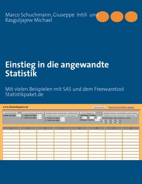 Einstieg in die angewandte Statistik - Marco Schuchmann, Guiseppe Intili, Michael Rasguljajew