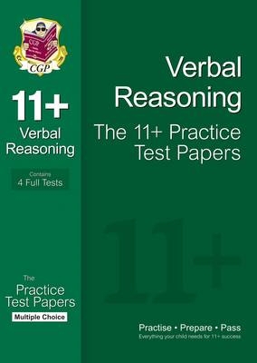 11+ Verbal Reasoning Practice Papers: Multiple Choice - Pack 1 (for GL & Other Test Providers) -  CGP Books