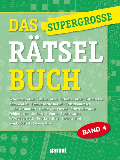 Das supergrosse R&auml;tselbuch Band 4