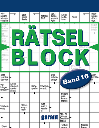 Rätselblock Band 16