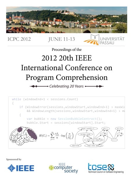 2012 20th IEEE International Conference on  Program Comprehension (ICPC) - 