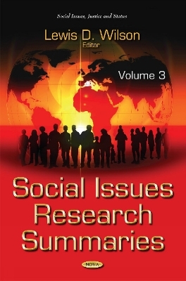 Social Issues Research Summaries (with Biographical Sketches) - 