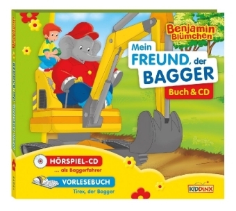 Benjamin Bl&uuml;mchen - Mein Freund der Bagger, 1 Audio-CD + Buch