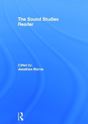 The Sound Studies Reader