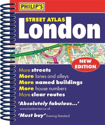 Philip's Street Atlas London - new spiral-bound edition -  Philip's Maps