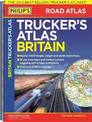 Philip's Trucker's Road Atlas of Britain -  Philip's Maps
