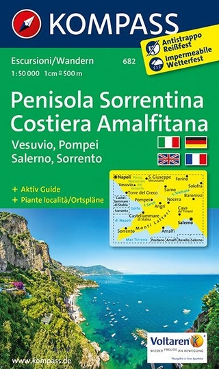 Halbinsel Sorrent /Penisola Sorrentina - Costiera Amalfitana - Vesuvio - Pompei - Salerno - Sorrento