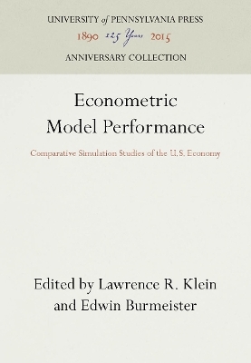 Econometric Model Performance