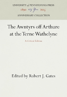 The Awntyrs Off Arthure at the Terne Wathelyne - 
