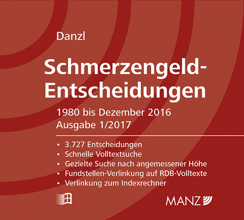 Schmerzengeld-Entscheidungen - Karl-Heinz Danzl