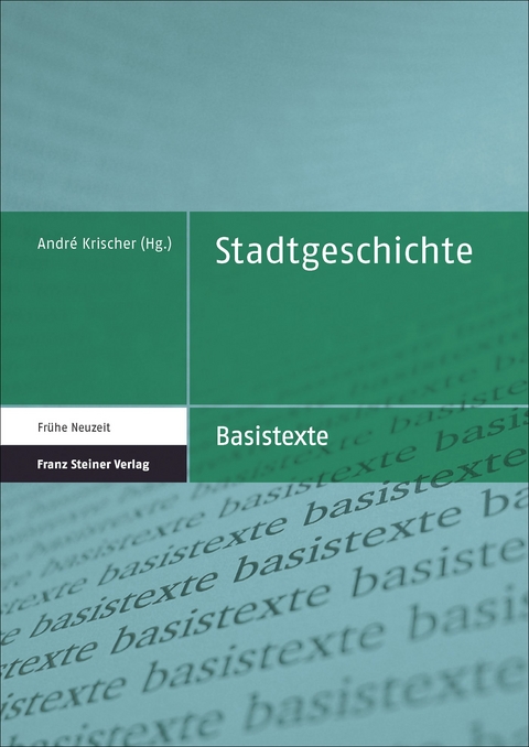 Stadtgeschichte - 