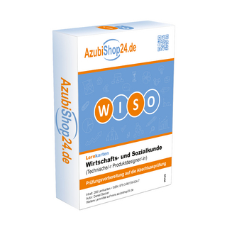 Lernkarten Wiso Wirtschafts- und Sozialkunde Technischer Produktdesigner Prüfungsvorbereitung Wiso Prüfung