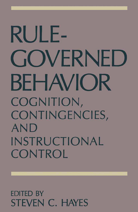 Rule-Governed Behavior - 