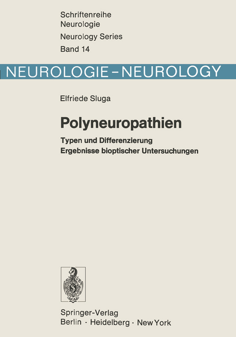 Polyneuropathien - E. Sluga