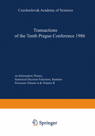 Transactions of the Tenth Prague Conference on Information Theory, Statistical Decision Functions, Random Processes