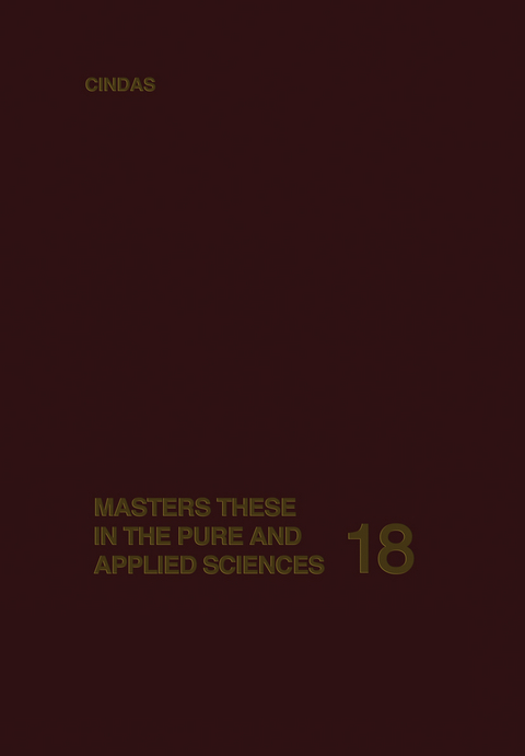 Masters Theses in the Pure and Applied Sciences - Wade H. Shafer