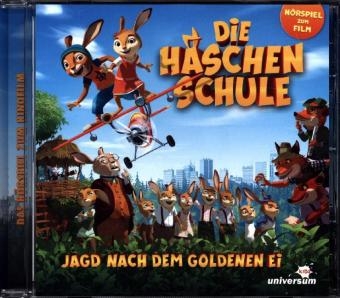 Die H&auml;schenschule - Jagd nach dem goldenen Ei, 1 Audio-CD - 