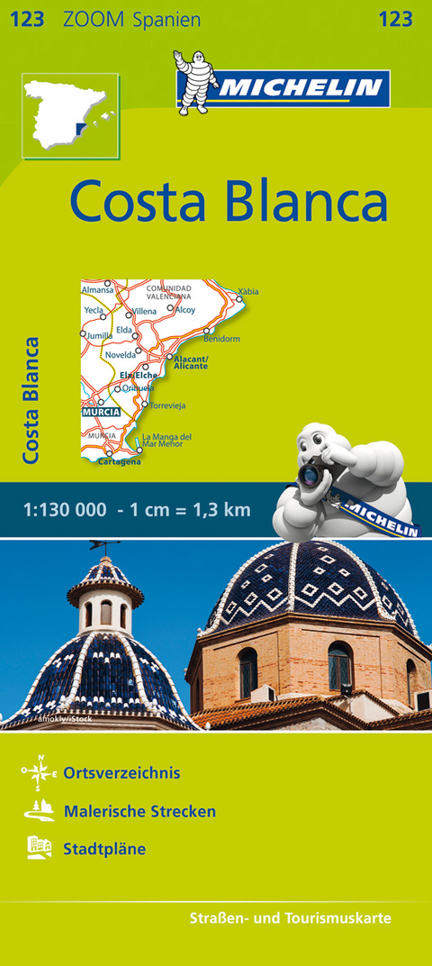 Michelin Karte Costa Blanca