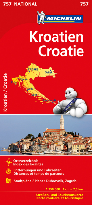 Michelin Kroatien. Croatie