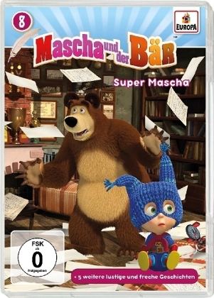 Mascha und der B&auml;r - Super Mascha, 1 DVDs