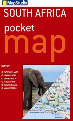 Pocket tourist map South Africa