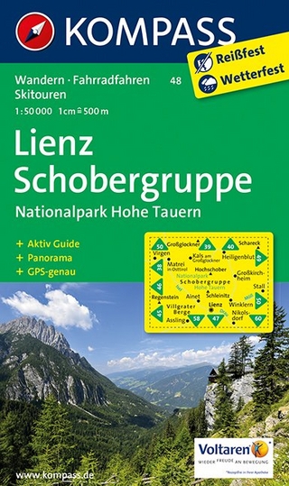 KOMPASS Wanderkarte Lienz - Schobergruppe - Nationalpark Hohe Tauern