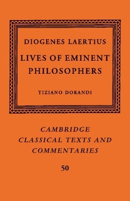 Diogenes Laertius: Lives of Eminent Philosophers - 