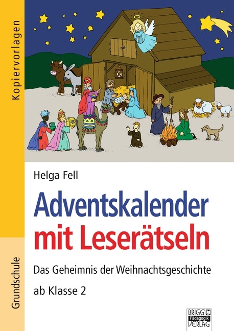Adventskalender / Adventskalender mit Leser&auml;tseln - Helga Fell