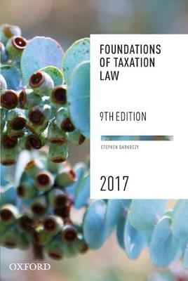 Foundations of Taxation Law 2017