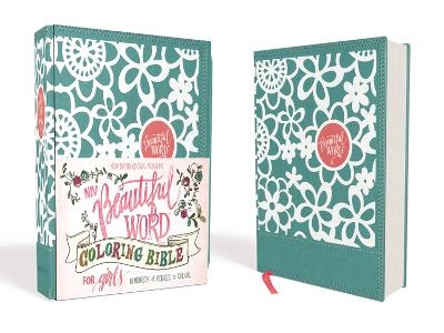 NIV, Beautiful Word Coloring Bible for Girls, Leathersoft over Board, Teal -  Zondervan