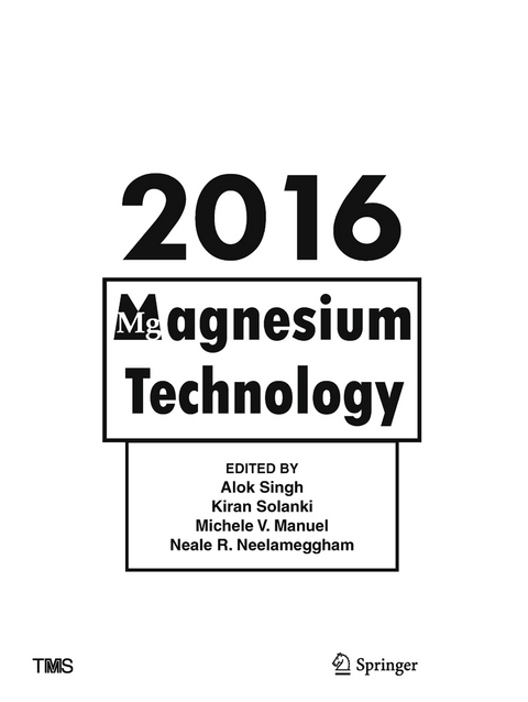 Magnesium Technology 2016 - 