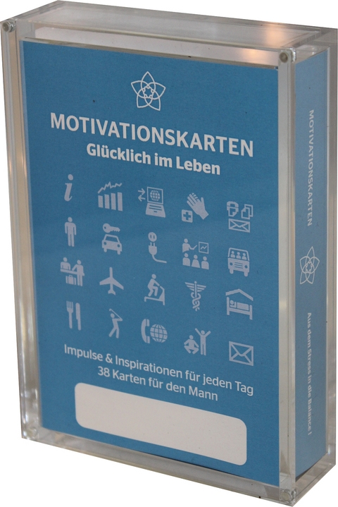Glücklich im Leben - Motivationskartenset für Männer als positive Impulsgeber zur Selbstfindung und Inspiration - Marlis Homolac, Gerd Bruckner