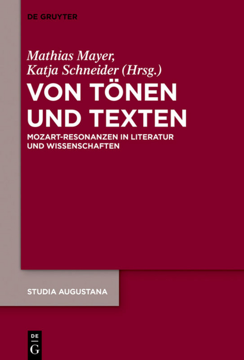 Von T&ouml;nen und Texten - 