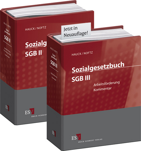 Sozialgesetzbuch (SGB) - Gesamtkommentar / Sozialgesetzbuch SGB III Arbeitsf&ouml;rderung und Sozialgesetzbuch SGB II Grundsicherung f&uuml;r Arbeitsuchende im Paket - Einzelbezug - 
