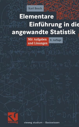 Elementare Einführung in die angewandte Statistik