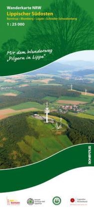 Wanderkarte NRW: Lippischer S&uuml;dosten