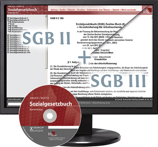 Sozialgesetzbuch SGB III Arbeitsförderung und Sozialgesetzbuch SGB II Grundsicherung für Arbeitsuchende im Paket - Abonnement