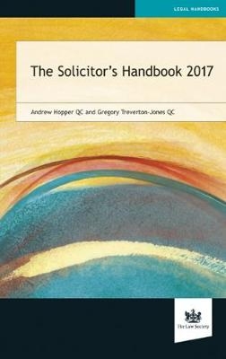 The Solicitor's Handbook - Andrew Hopper, Gregory Treverton-Jones