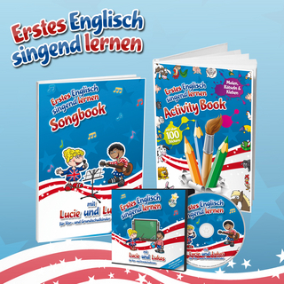 Erstes Englisch singend lernen - mit Lucie und Lukas (Set)