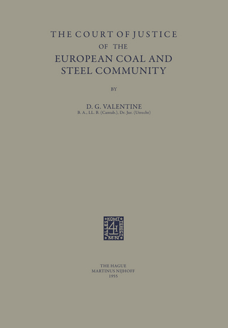 The Court of Justice of the European Coal and Steel Community