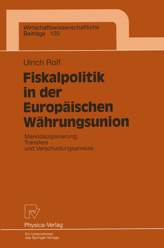 Fiskalpolitik in der Europäischen Währungsunion