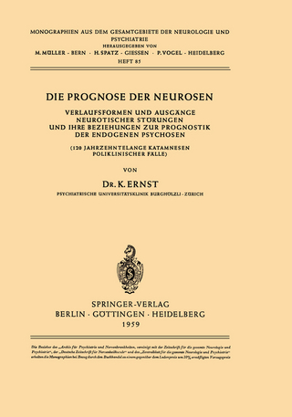 Die Prognose der Neurosen