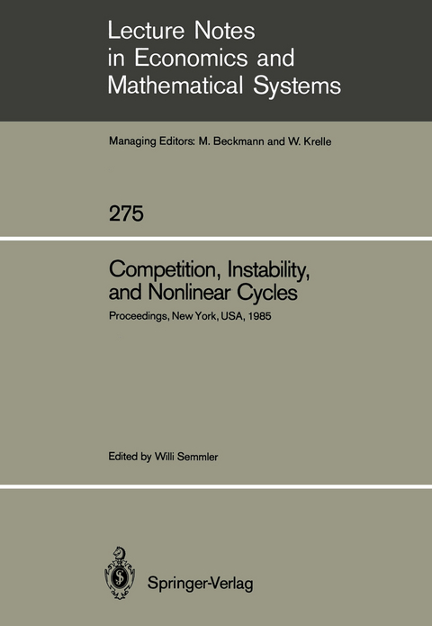 Competition, Instability, and Nonlinear Cycles - 