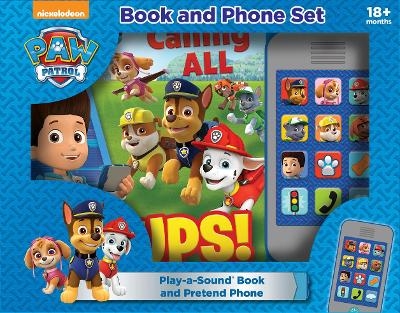 Nickelodeon PAW Patrol: Calling All Pups Book and Phone Sound Book Set -  Pi Kids