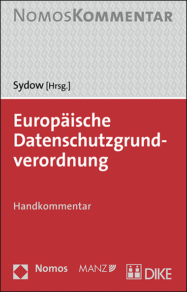 Europ&auml;ische Datenschutzgrundverordnung - Gernot Sydow