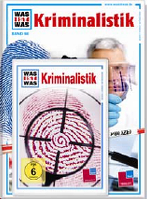 WAS IST WAS Set Kriminalsitik Buch + DVD