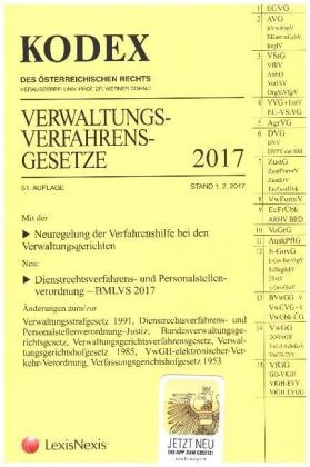 KODEX Verwaltungsverfahrensgesetze (AVG) 2017 - 