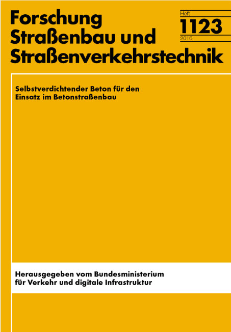 Selbstverdichtender Beton f&uuml;r den Einsatz im Betonstra&szlig;enbau - Rolf Breitenb&uuml;cher, Fabian Holzmann, Sebastian Kunz